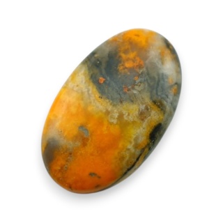 Jaspis trzmieli kaboszon 25x15 mm nr 158