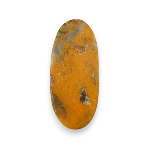 Jaspis trzmieli kaboszon 27x12 mm nr 154