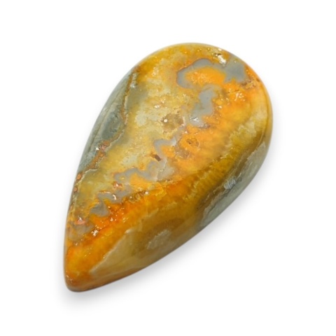 Bumblebee jasper cabochon 28x16 mm no 131