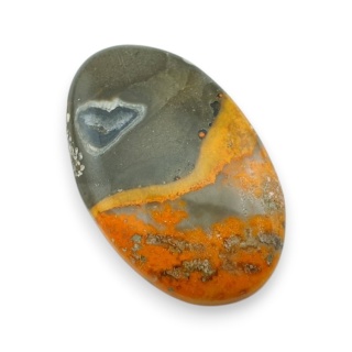 Jaspis trzmieli kaboszon 28x18 mm nr 104