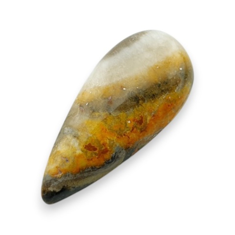 Jaspis trzmieli kaboszon 29x13 mm nr 161 Jaspis trzmieli kaboszon 29x13 mm nr 161