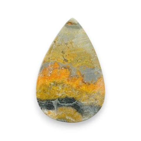 Bumblebee jasper cabochon 29x18 mm no 135