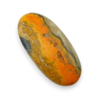 Jaspis trzmieli kaboszon 30x14 mm nr 143