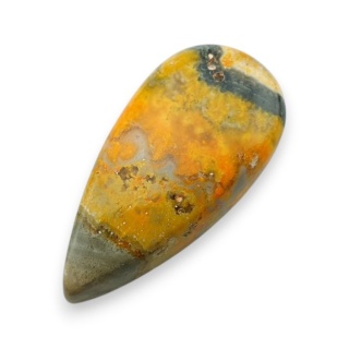Jaspis trzmieli kaboszon 30x15 mm nr 151