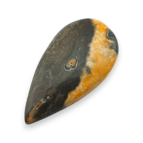 Jaspis trzmieli kaboszon 30x16 mm nr 155