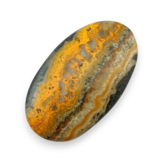 Jaspis trzmieli kaboszon 32x18 mm nr 98