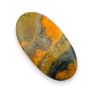 Jaspis trzmieli kaboszon 33x17 mm nr 145