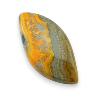 Jaspis trzmieli kaboszon 34x17 mm nr 129
