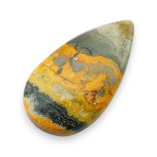Jaspis trzmieli kaboszon 36x19 mm nr 109