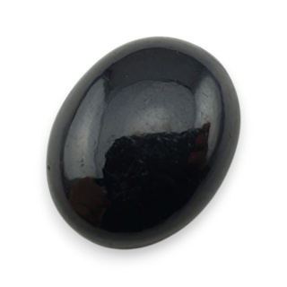 Czarny turmalin kaboszon 21x17 mm nr 370