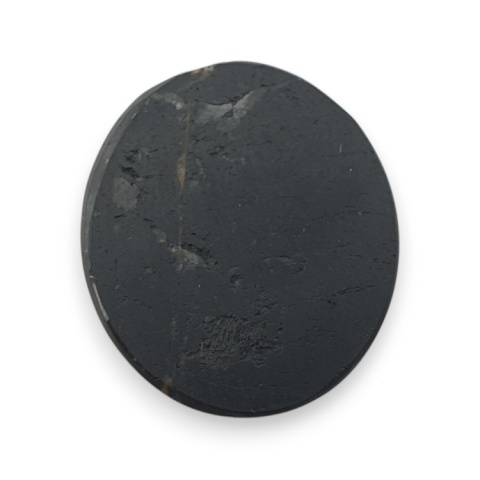 Black tourmaline cabochon 21x18 mm no 445