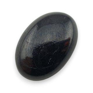 Czarny turmalin kaboszon 22x15 mm nr 435
