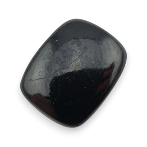 Czarny turmalin kaboszon 22x17 mm nr 306