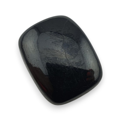 Czarny turmalin kaboszon 22x17 mm nr 306