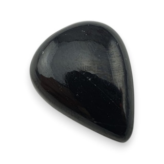Czarny turmalin kaboszon 22x17 mm nr 443