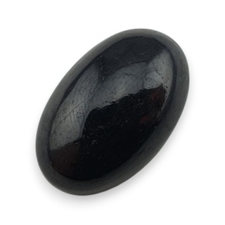 Czarny turmalin kaboszon 23x15 mm nr 358