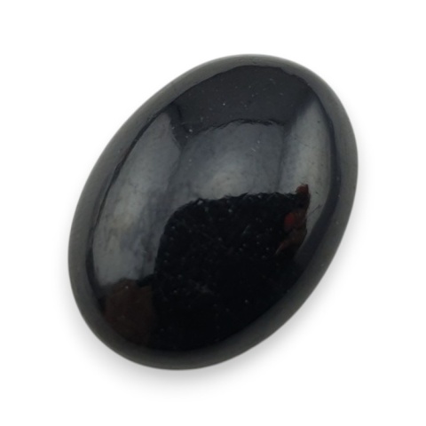 Black tourmaline cabochon 23x17 mm no 305
