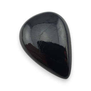 Czarny turmalin kaboszon 23x17 mm nr 406