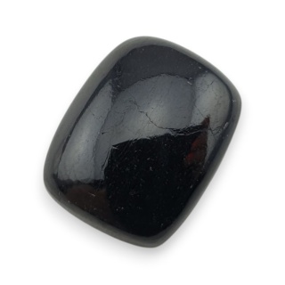 Black tourmaline cabochon 23x18 mm no 368