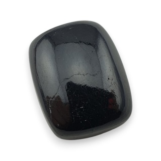 Czarny turmalin kaboszon 23x18 mm nr 368