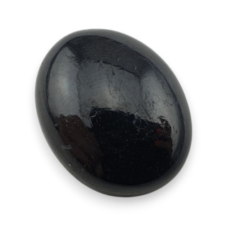 Czarny turmalin kaboszon 23x19 mm nr 386