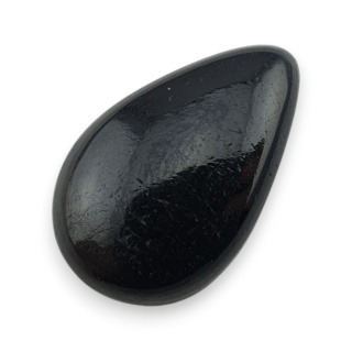 Czarny turmalin kaboszon 24x15 mm nr 338