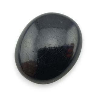 Black tourmaline cabochon 24x20 mm no 298