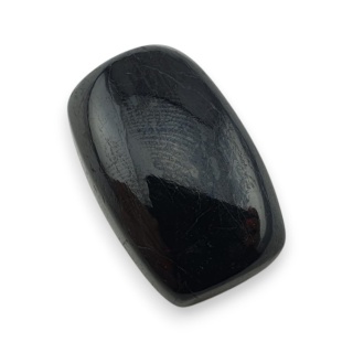 Czarny turmalin kaboszon 25x15 mm nr 396