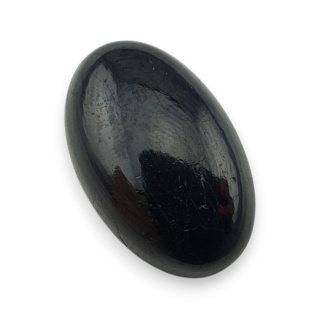 Czarny turmalin kaboszon 25x16 mm nr 394