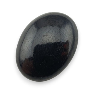 Black tourmaline cabochon 25x18 mm no 333