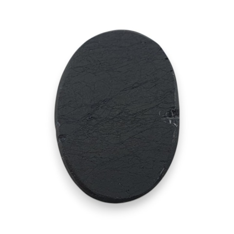 Black tourmaline cabochon 25x18 mm no 344