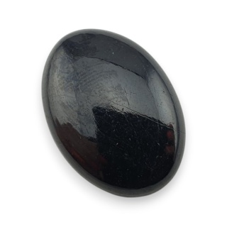 Czarny turmalin kaboszon 25x18 mm nr 428