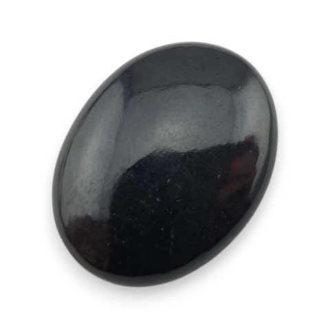 Black tourmaline cabochon 25x19 mm no 341