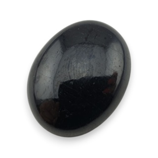 Czarny turmalin kaboszon 25x19 mm nr 349