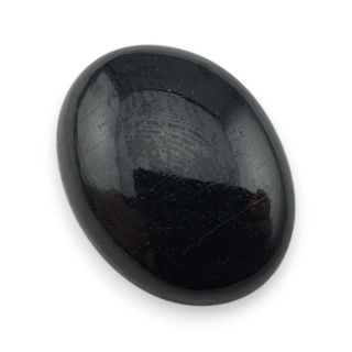Czarny turmalin kaboszon 25x19 mm nr 349