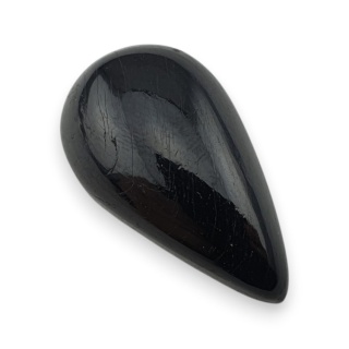 Czarny turmalin kaboszon 26x15 mm nr 361