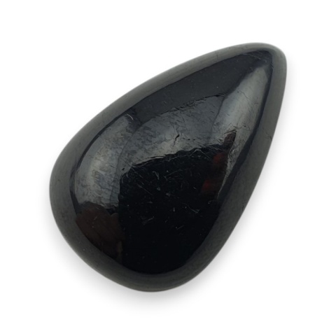 Czarny turmalin kaboszon 26x16 mm nr 328