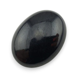 Czarny turmalin kaboszon 26x19 mm nr 379