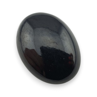 Czarny turmalin kaboszon 26x19 mm nr 379