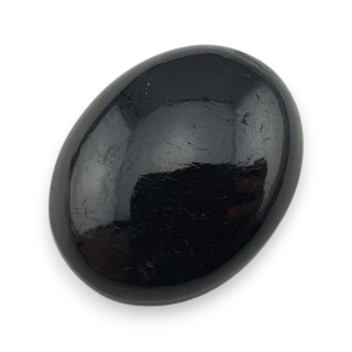 Czarny turmalin kaboszon 26x20 mm nr 316