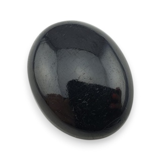 Czarny turmalin kaboszon 26x20 mm nr 316
