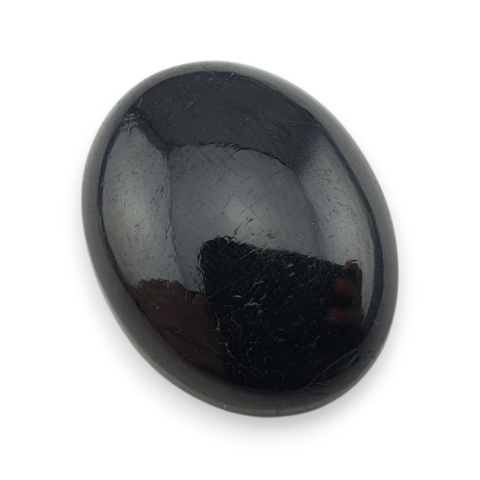 Czarny turmalin kaboszon 26x20 mm nr 316