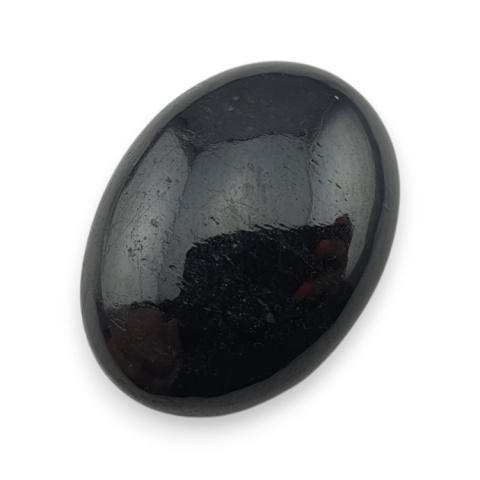 Czarny turmalin kaboszon 26x20 mm nr 326