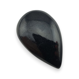 Czarny turmalin kaboszon 27x17 mm nr 424
