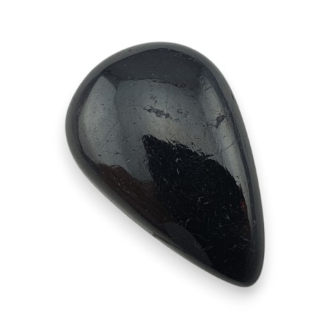 Czarny turmalin kaboszon 27x18 mm nr 421