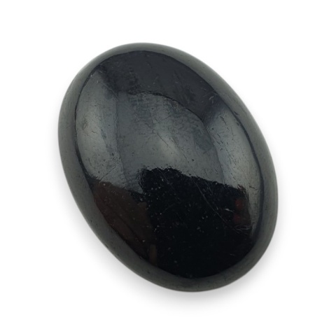 Czarny turmalin kaboszon 27x20 mm nr 398