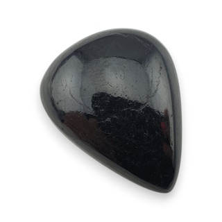 Czarny turmalin kaboszon 27x21 mm nr 416