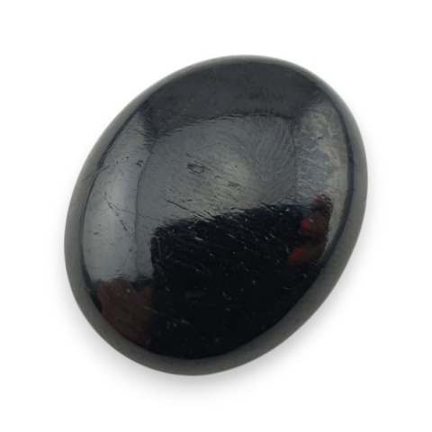 Czarny turmalin kaboszon 27x22 mm nr 345 Czarny turmalin kaboszon 27x22 mm nr 345