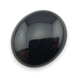 Czarny turmalin kaboszon 27x23 mm nr 385