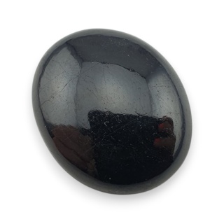 Czarny turmalin kaboszon 27x23 mm nr 385